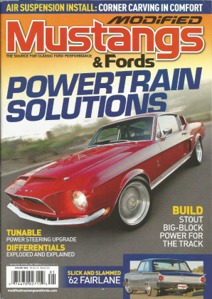 MODIFIED MUSTANGS & FORDS 2011 JAN - BOSS 302, '68 GT350, FAIRLANE